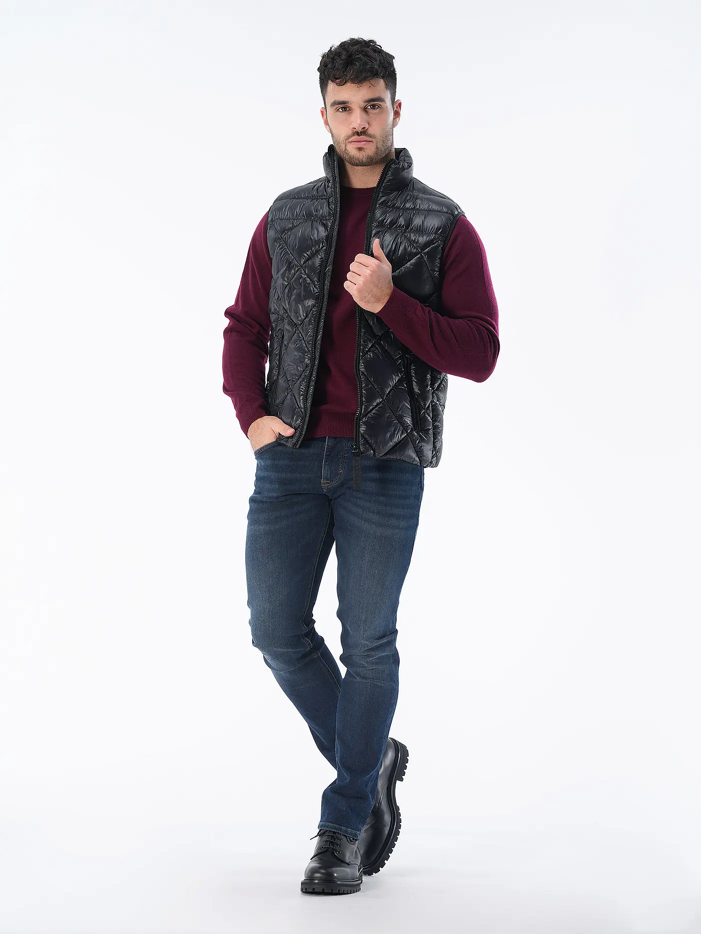 JOOP | Steppgilet VANOR | schwarz